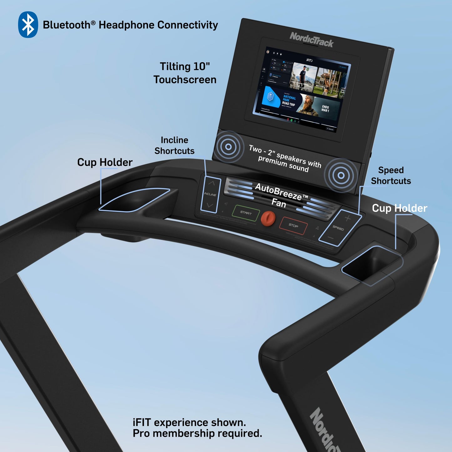 **NordicTrack T Series Treadmill – Foldable Smart Running Machine for Home Use, iFIT Enabled with Interactive Workouts, Bluetooth Connectivity, and Powerful Motor for Cardio Training**