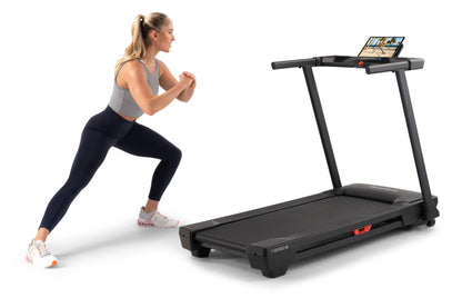 NordicTrack T Series Treadmill, Smart Bluetooth Cardio Trainer with Interactive Personal Training via iFIT App, Foldable Running Machine for Home Gym Fitness