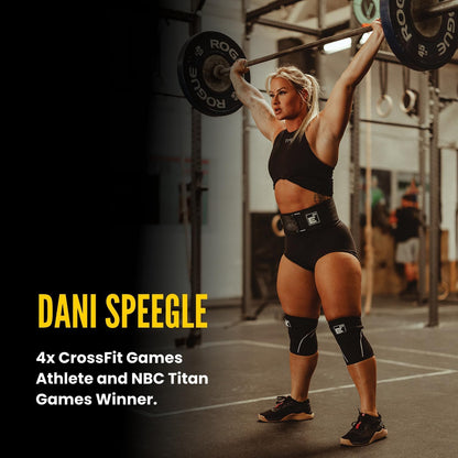 Self-Locking Weight Lifting Belt, Premium Support Belt for Functional Fitness, Olympic Lifting, Deadlifts, Men and Women