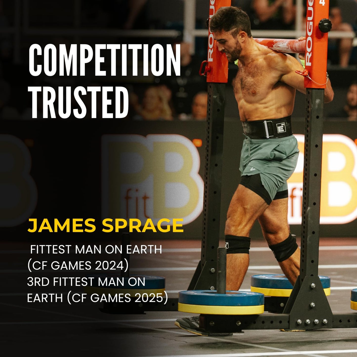 Self-Locking Weight Lifting Belt, Premium Support Belt for Functional Fitness, Olympic Lifting, Deadlifts, Men and Women