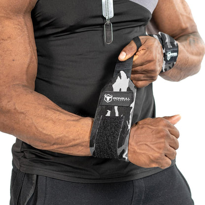 18" Weightlifting Wrist Wraps, USPA & IPL Approved, Premium Thumb Loop Straps for Bench, Powerlifting, Curls, Dips, Men and Women