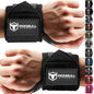 18" Wrist Wraps for Weightlifting, USPA & IPL Approved, Premium Straps with Thumb Loop for Bench, Powerlifting, Curls, Dips, Men and Women